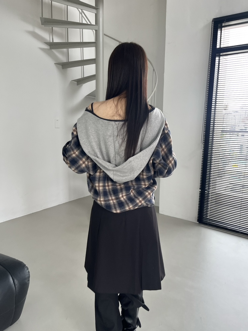 NEAR LEAP-P東大門㊣直郵女裝新品推薦25秋冬休閑襯衫蕾絲衫NEAR LEAP襯衫/蕾絲衫