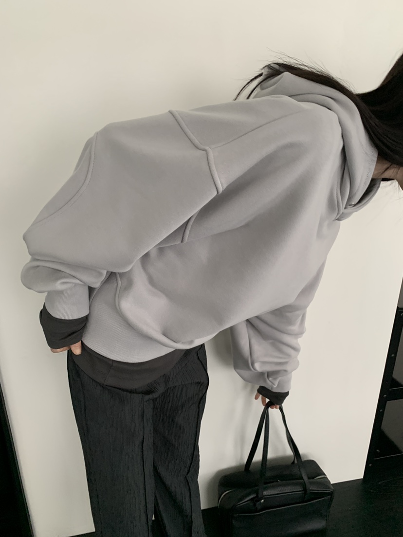 OURS東大門㊣直郵女裝新款熱賣真品25秋冬人氣職業時尚衛衣OURS衛衣