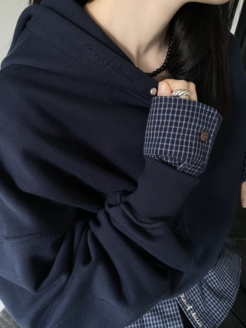 OURS東大門㊣直郵女裝新款熱賣真品25秋冬人氣職業時尚衛衣OURS衛衣