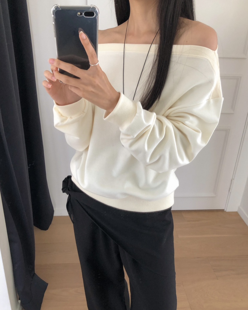 ROUGH韓國直郵㊣女士新款推薦時尚25秋冬熱賣真品職業休閑衛衣ROUGH衛衣