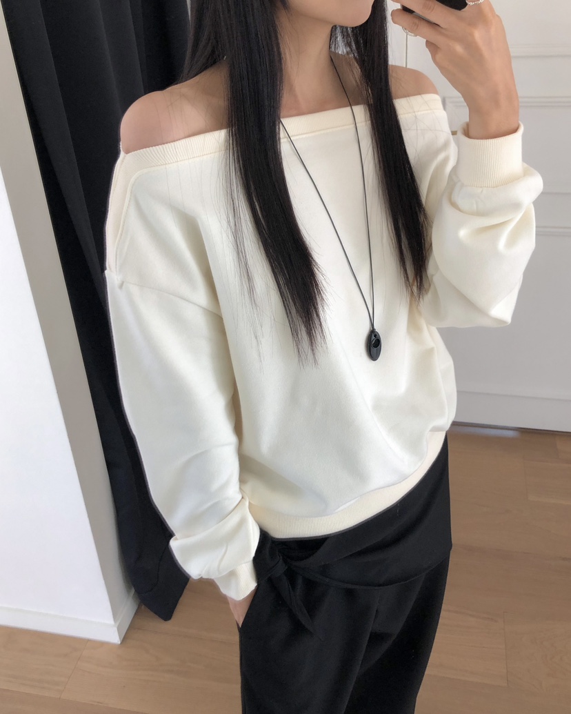 ROUGH韓國直郵㊣女士新款推薦時尚25秋冬熱賣真品職業休閑衛衣ROUGH衛衣