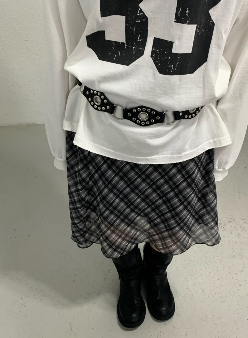 X-MOOD東大門㊣直郵女裝新品熱賣時尚休閑25秋冬半身裙中短裙X-MOOD半身裙/中短裙