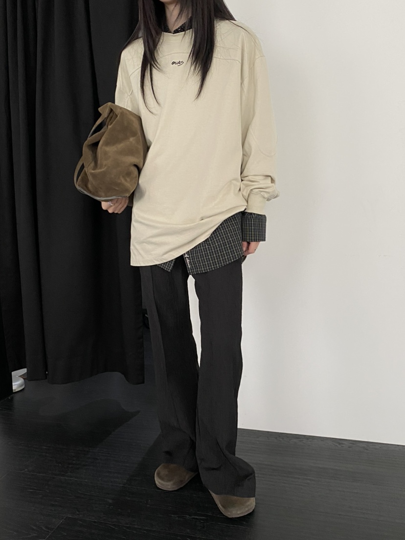 OURS東大門㊣代購女士新品熱賣人氣推薦25秋冬真品休閑休閑褲OURS休閑褲