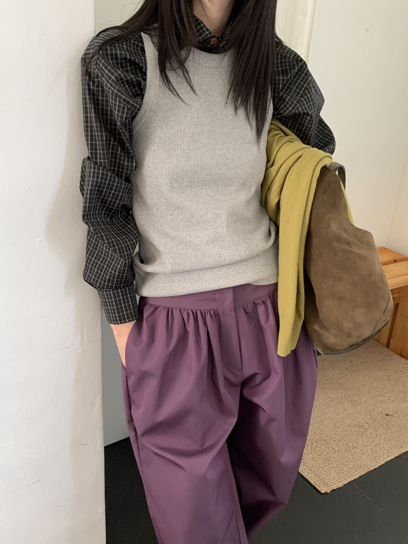 OURS東大門㊣代購女士新款真品熱賣人氣職業25秋冬吊帶背心OURS吊帶/背心