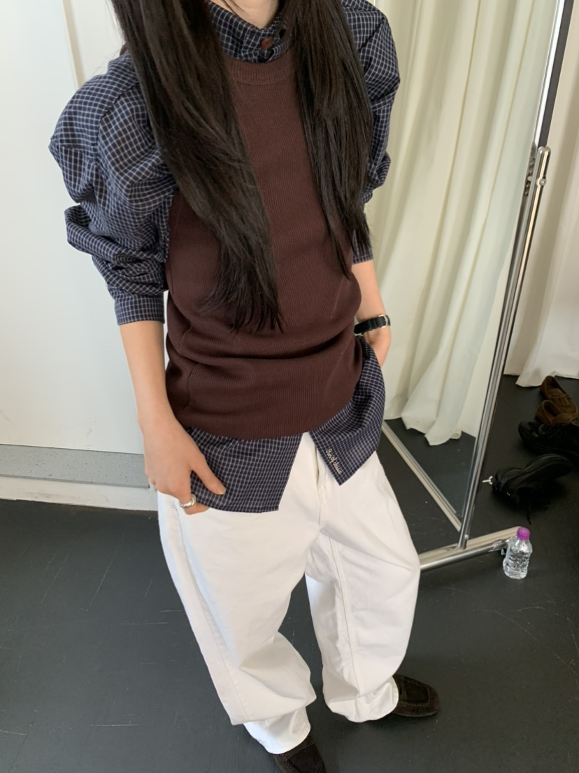OURS東大門㊣代購女士新款真品熱賣人氣職業25秋冬吊帶背心OURS吊帶/背心