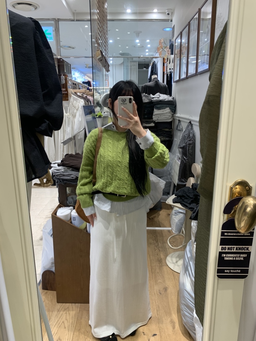 DE GO YOU韓國代購㊣女士新款推薦職業25秋冬針織衫馬海毛DE GO YOU針織衫