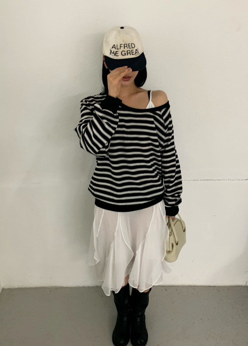 X-MOOD韓國代購㊣女士新品真品人氣職業休閑時尚25秋冬衛衣X-MOOD衛衣