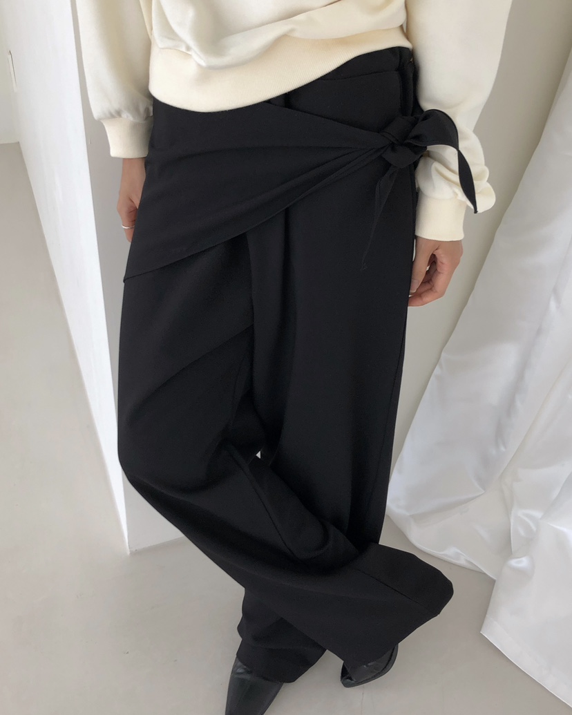 ROUGH韓國代購㊣女士新品25秋冬人氣休閑真品職業時尚休閑褲ROUGH休閑褲