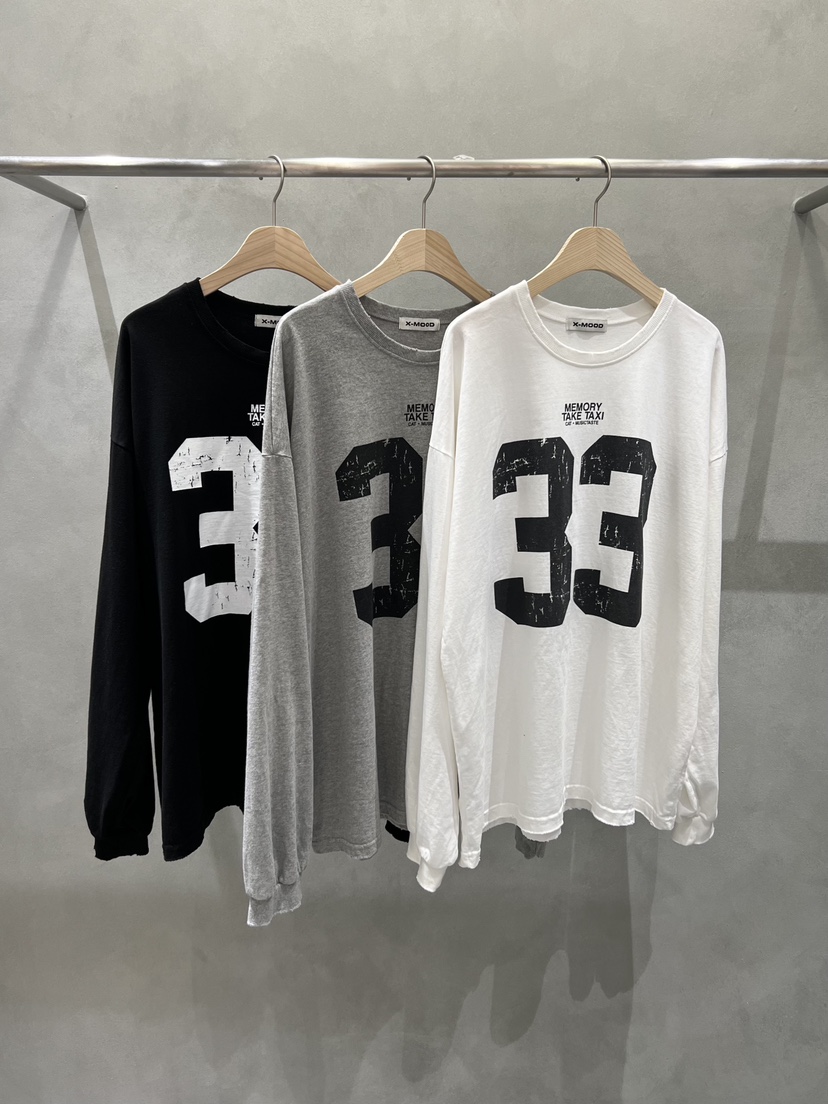 X-MOOD韓國代購㊣女裝新品休閑推薦職業真品時尚人氣長袖T恤X-MOOD長袖T恤