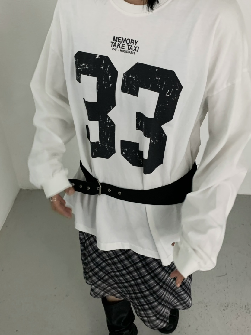 X-MOOD韓國代購㊣女裝新品休閑推薦職業真品時尚人氣長袖T恤X-MOOD長袖T恤