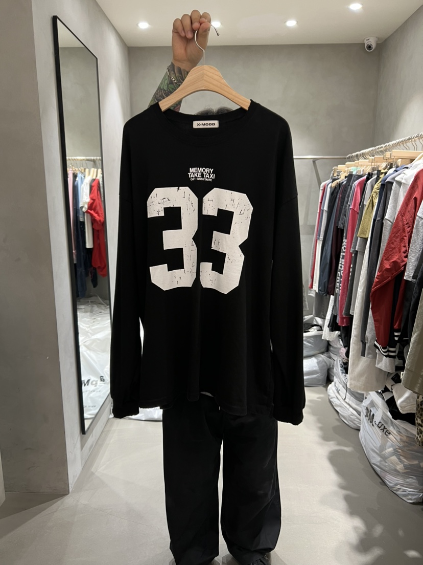 X-MOOD韓國代購㊣女裝新品休閑推薦職業真品時尚人氣長袖T恤X-MOOD長袖T恤圖色3