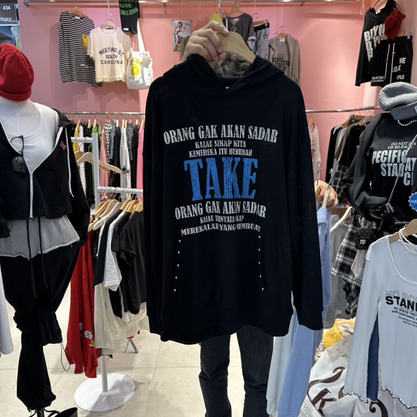 K STORY韓國代購㊣女裝新品推薦職業25秋冬休閑熱賣真品衛衣K STORY衛衣圖色3