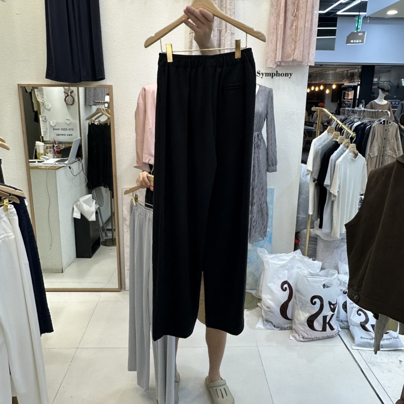 SYMPHONY韓國代購㊣女裝新品人氣25秋冬休閑真品休閑褲可愛的SYMPHONY休閑褲