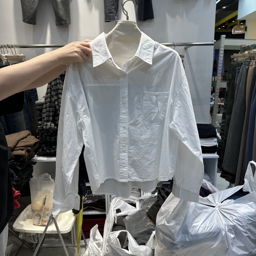 WASHBLUE東大門㊣代購女士新品真品人氣時尚熱賣襯衫蕾絲衫WASHBLUE襯衫/蕾絲衫圖色1