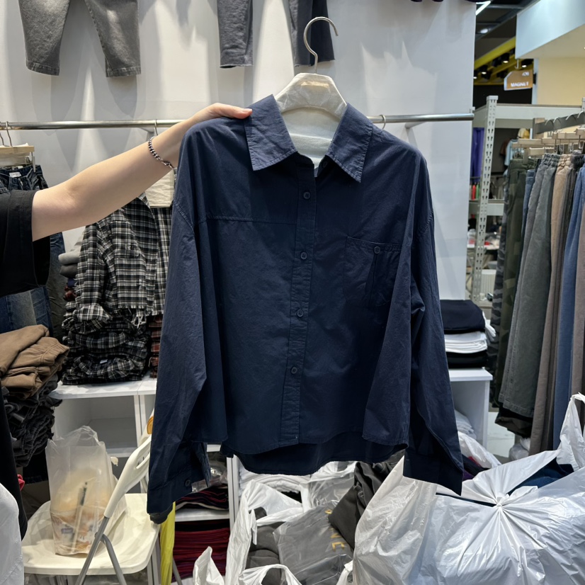 WASHBLUE東大門㊣代購女士新品真品人氣時尚熱賣襯衫蕾絲衫WASHBLUE襯衫/蕾絲衫圖色2