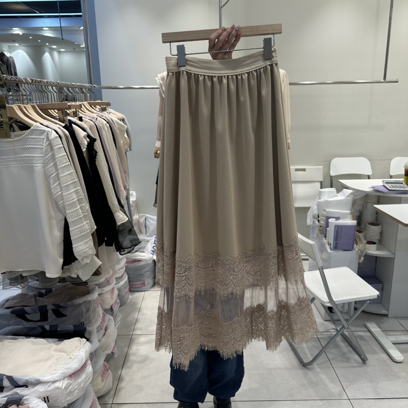 BLUE RIBBON東大門㊣直郵女裝新款休閑職業真品熱賣25秋冬長裙BLUE RIBBON長裙
