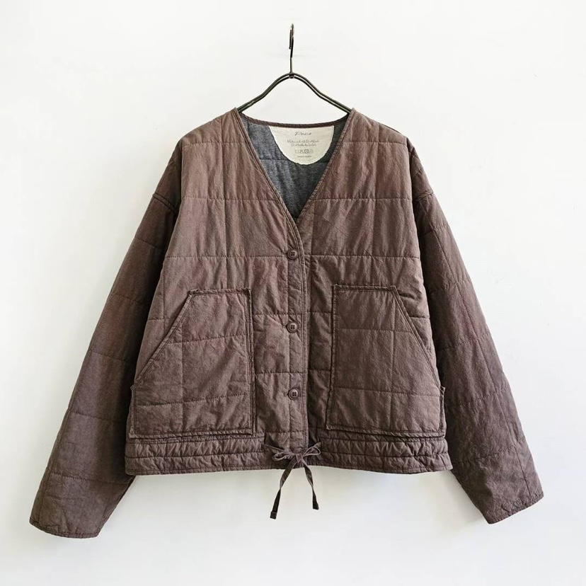 PUCO韓國直郵㊣女裝新品時尚推薦人氣真品短款棉服開衫絎縫PUCO短款棉服圖色3