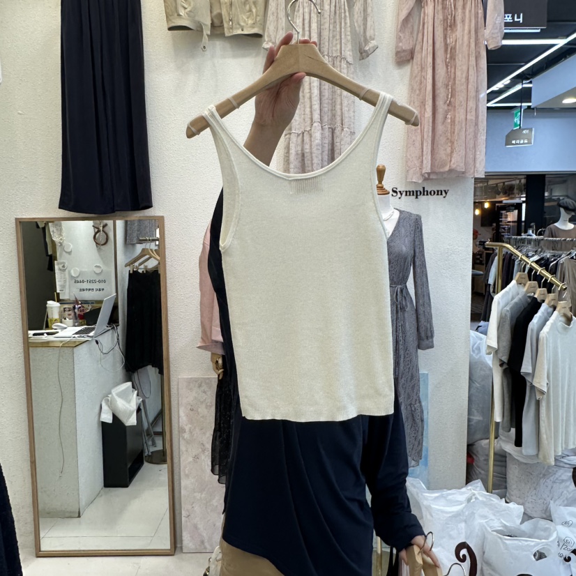 SYMPHONY韓國直郵㊣女裝新品推薦熱賣人氣25秋冬吊帶背心可愛的SYMPHONY吊帶/背心