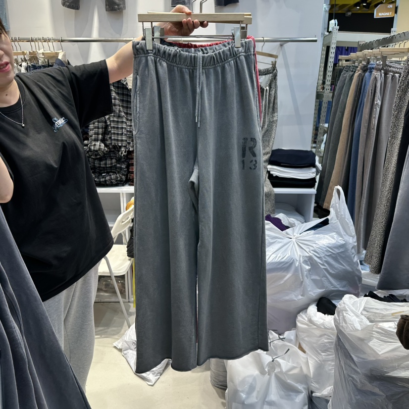 WASHBLUE韓國代購㊣女士新品真品職業時尚推薦25秋冬休閑褲復古WASHBLUE休閑褲圖色2