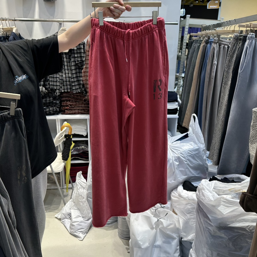 WASHBLUE韓國代購㊣女士新品真品職業時尚推薦25秋冬休閑褲復古WASHBLUE休閑褲圖色4