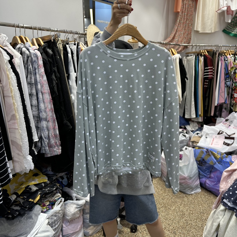 HAPPYBERRY東大門㊣實拍女士新品推薦熱賣時尚休閑25秋冬長袖T恤HAPPYBERRY長袖T恤圖色1