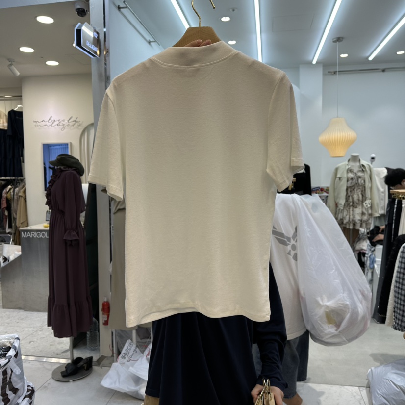 SYMPHONY韓國直郵㊣女裝新款25秋冬人氣推薦職業熱賣T恤可愛的SYMPHONYT恤