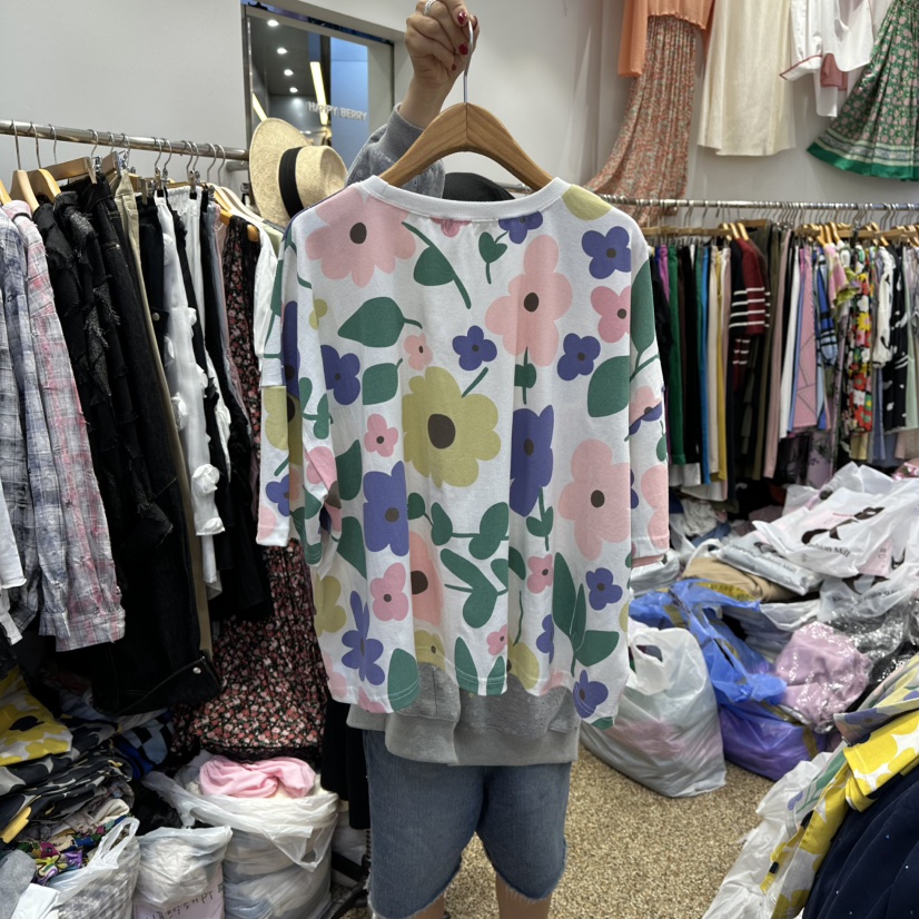 HAPPYBERRY韓國直郵㊣女裝新品職業休閑人氣時尚25秋冬熱賣T恤HAPPYBERRYT恤