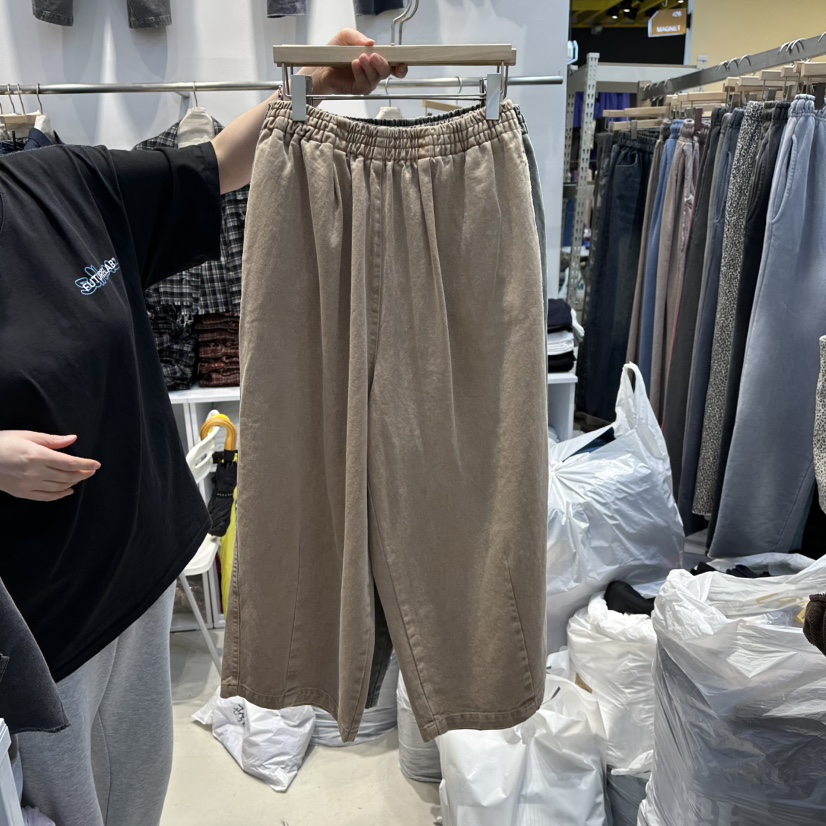 WASHBLUE韓國直郵㊣女士新款真品熱賣25秋冬職業時尚休閑褲WASHBLUE休閑褲圖色1
