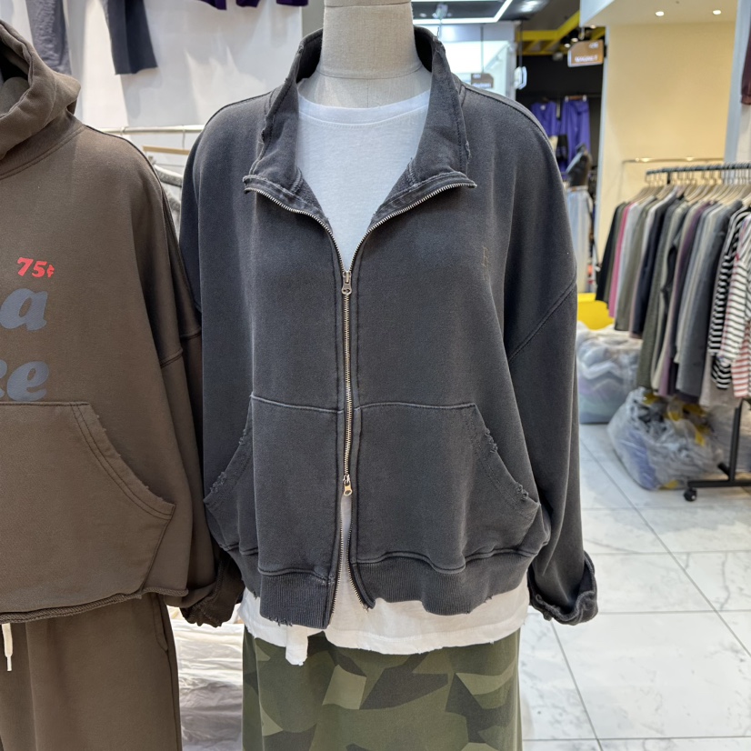 WASHBLUE韓國代購㊣女裝新品熱賣推薦休閑時尚職業真品衛衣WASHBLUE衛衣圖色3
