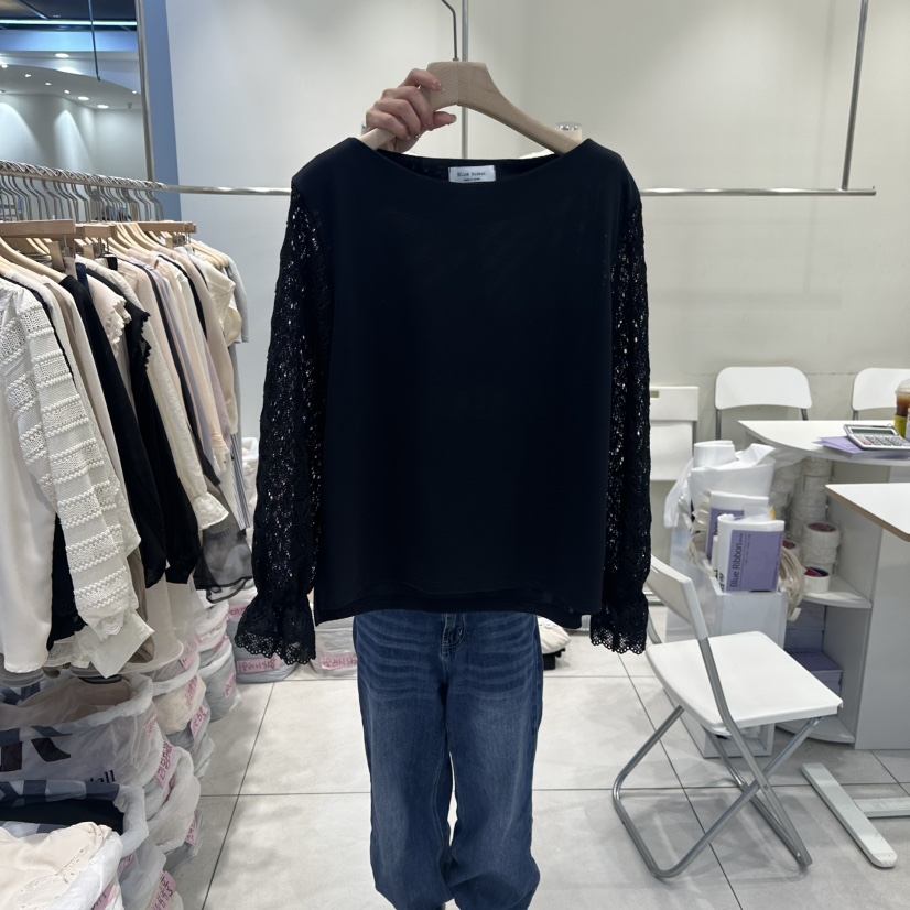 BLUE RIBBON東大門㊣實拍女裝新款時尚真品推薦25秋冬衛衣BLUE RIBBON衛衣圖色2
