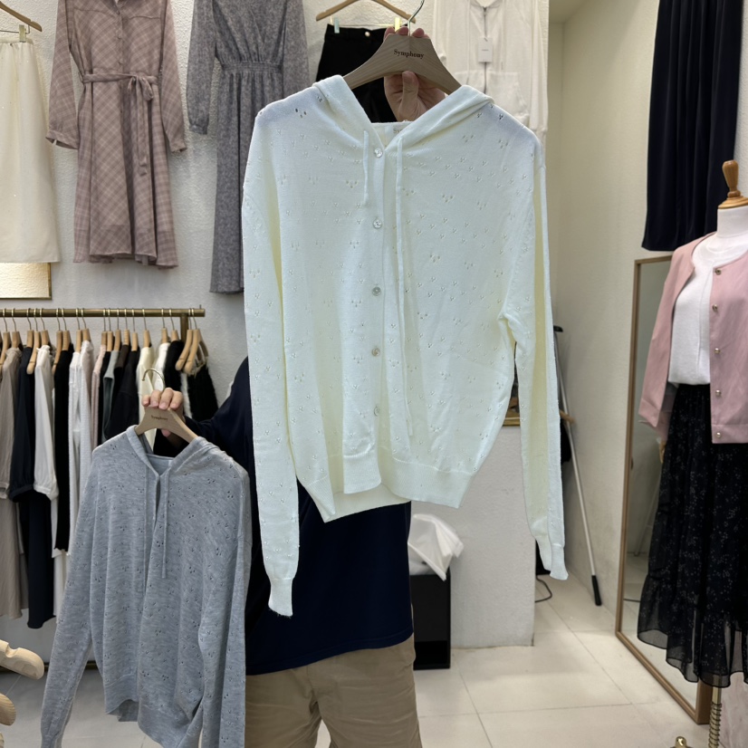 SYMPHONY韓國代購㊣女士新品真品人氣時尚熱賣衛衣可愛的兜帽SYMPHONY衛衣圖色1
