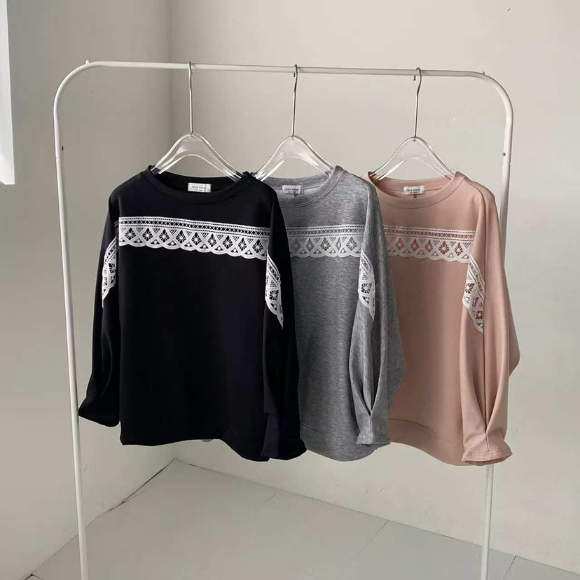 BLUE RIBBON東大門㊣直郵女士新品休閑時尚熱賣真品長袖T恤BLUE RIBBON長袖T恤