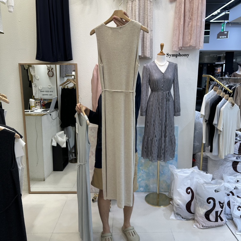 SYMPHONY東大門㊣代購女裝新品熱賣休閑25秋冬連衣裙可愛的SYMPHONY連衣裙
