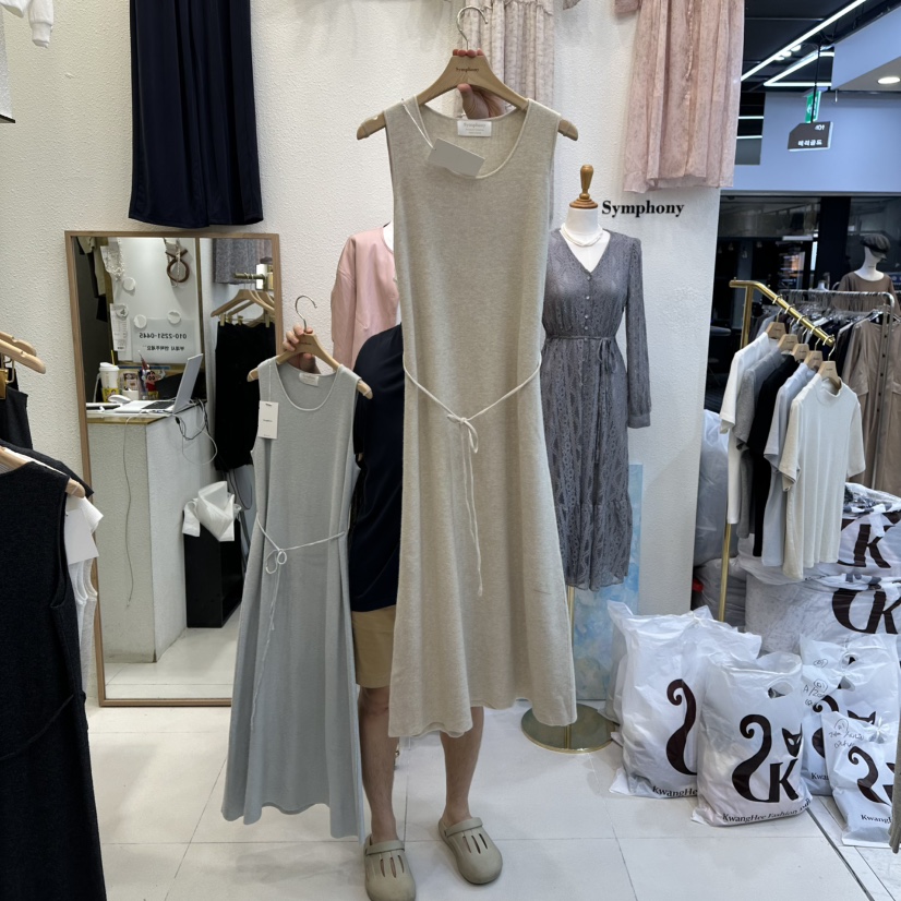 SYMPHONY東大門㊣代購女裝新品熱賣休閑25秋冬連衣裙可愛的SYMPHONY連衣裙圖色3