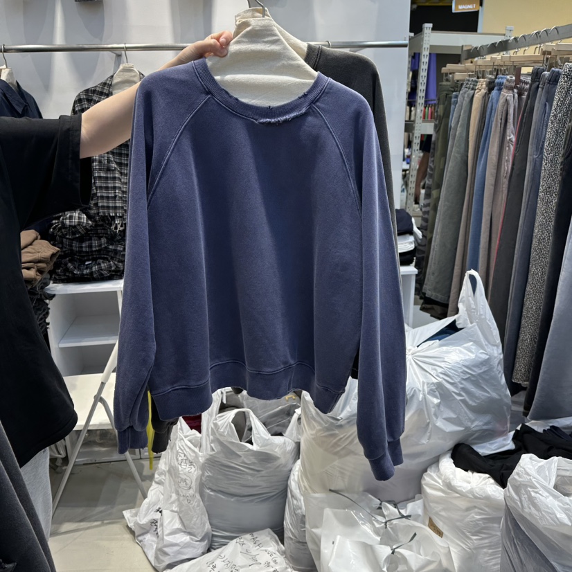 WASHBLUE韓國代購㊣女士新品職業熱賣休閑25秋冬時尚人氣衛衣WASHBLUE衛衣圖色3