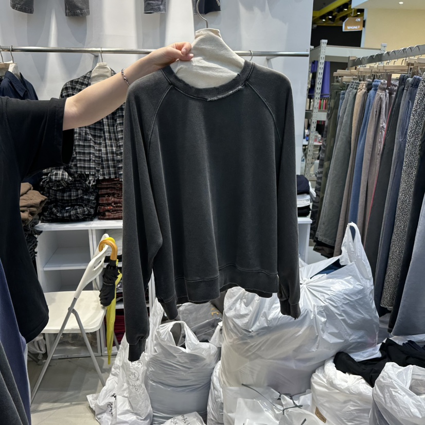 WASHBLUE韓國代購㊣女士新品職業熱賣休閑25秋冬時尚人氣衛衣WASHBLUE衛衣圖色4