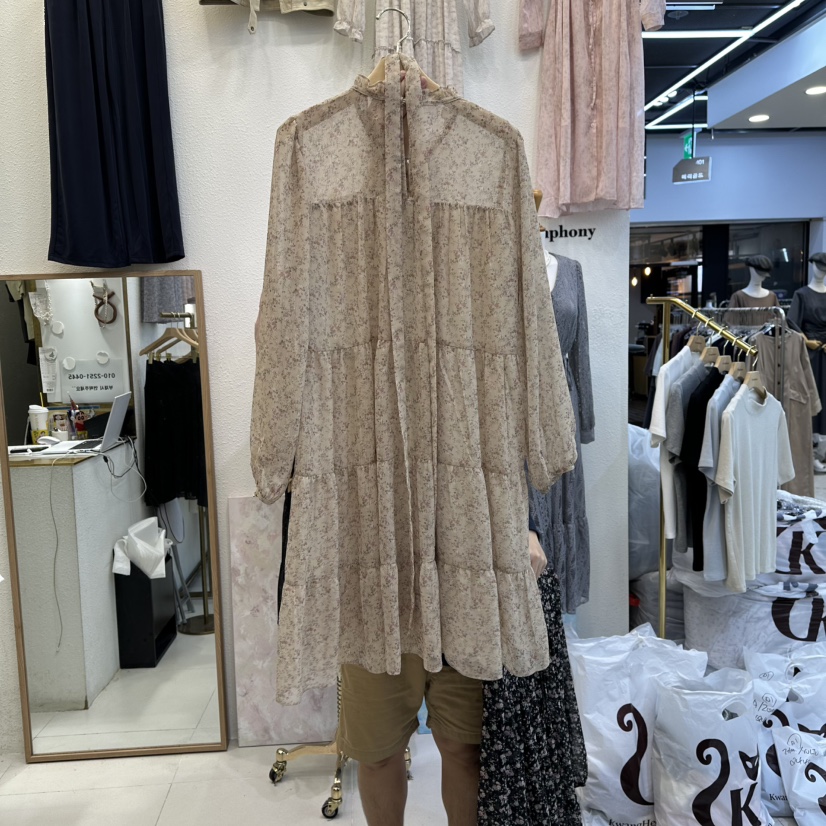 SYMPHONY東大門㊣直郵女裝新款人氣職業時尚25秋冬連衣裙可愛的SYMPHONY連衣裙