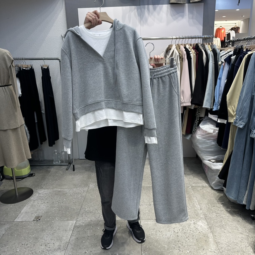 BLOOM東大門㊣代購女士新品休閑職業推薦熱賣真品套裝兩件套BLOOM-Q套裝圖色1