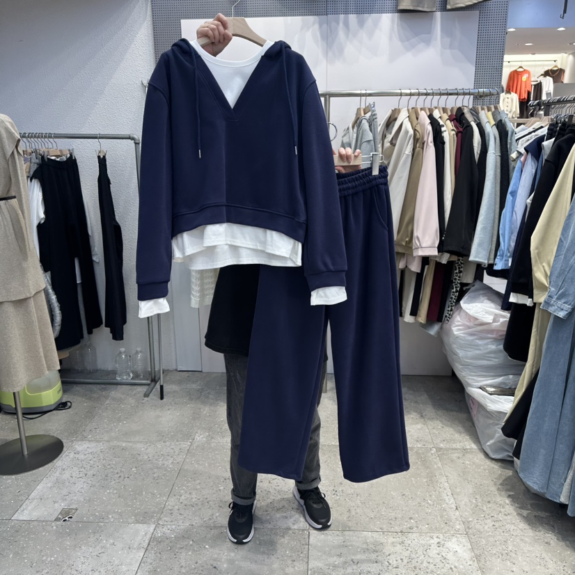 BLOOM東大門㊣代購女士新品休閑職業推薦熱賣真品套裝兩件套BLOOM-Q套裝圖色2