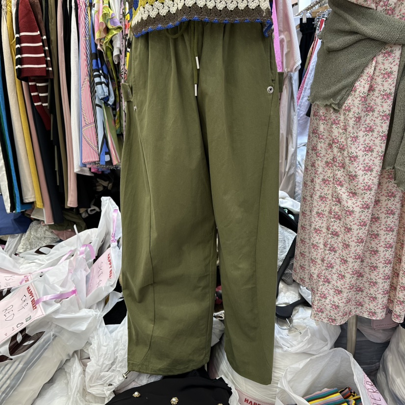 HAPPYBERRY東大門㊣直郵女士新款真品25秋冬熱賣休閑褲棉質HAPPYBERRY休閑褲圖色1