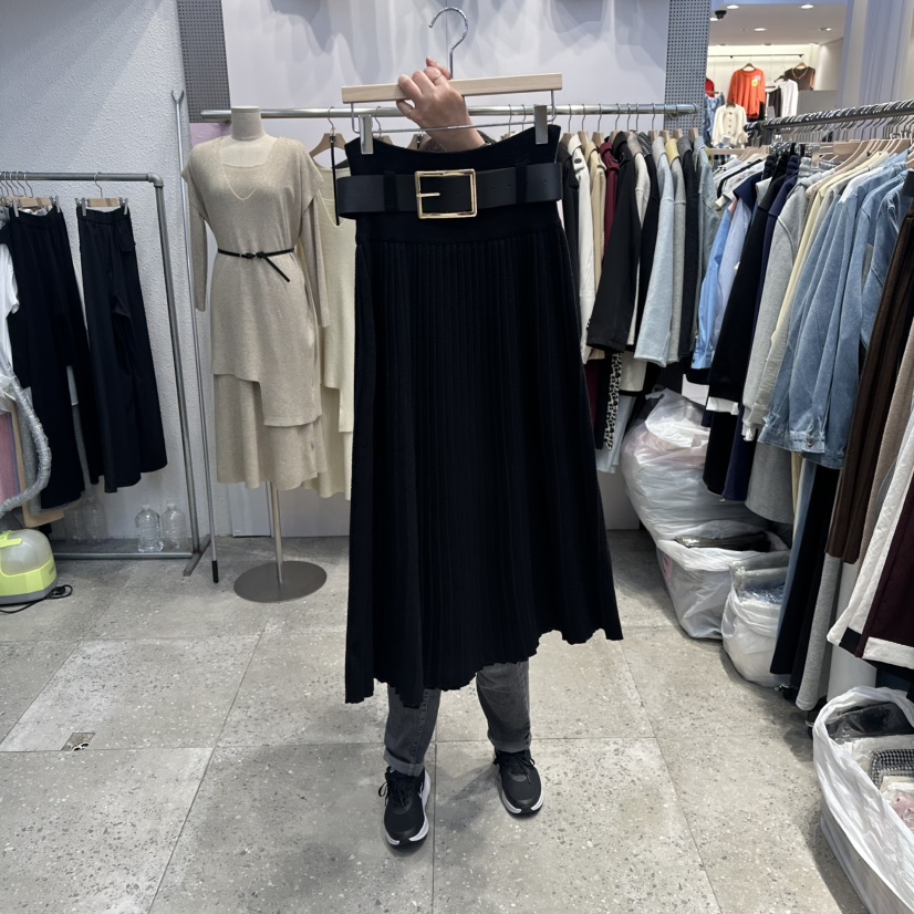 BLOOM東大門㊣直郵女裝新品人氣推薦休閑熱賣時尚長裙不含腰帶BLOOM-Q長裙圖色5