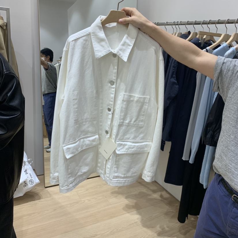 HAUS-A東大門㊣代購女裝新款推薦真品職業熱賣人氣夾克口袋HAUS-A夾克圖色2