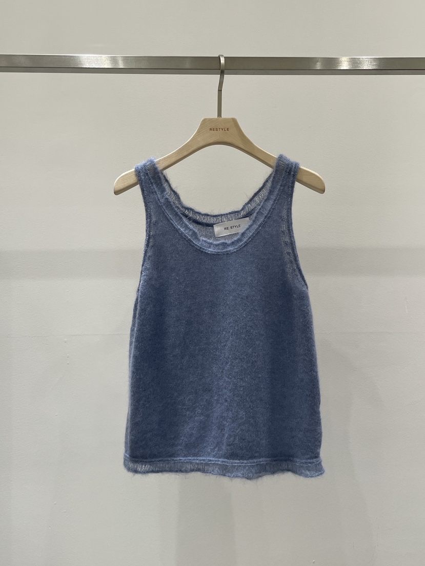 RE STYLE-Q韓國代購㊣女裝新品人氣休閑推薦職業吊帶背心RE STYLE吊帶/背心圖色2