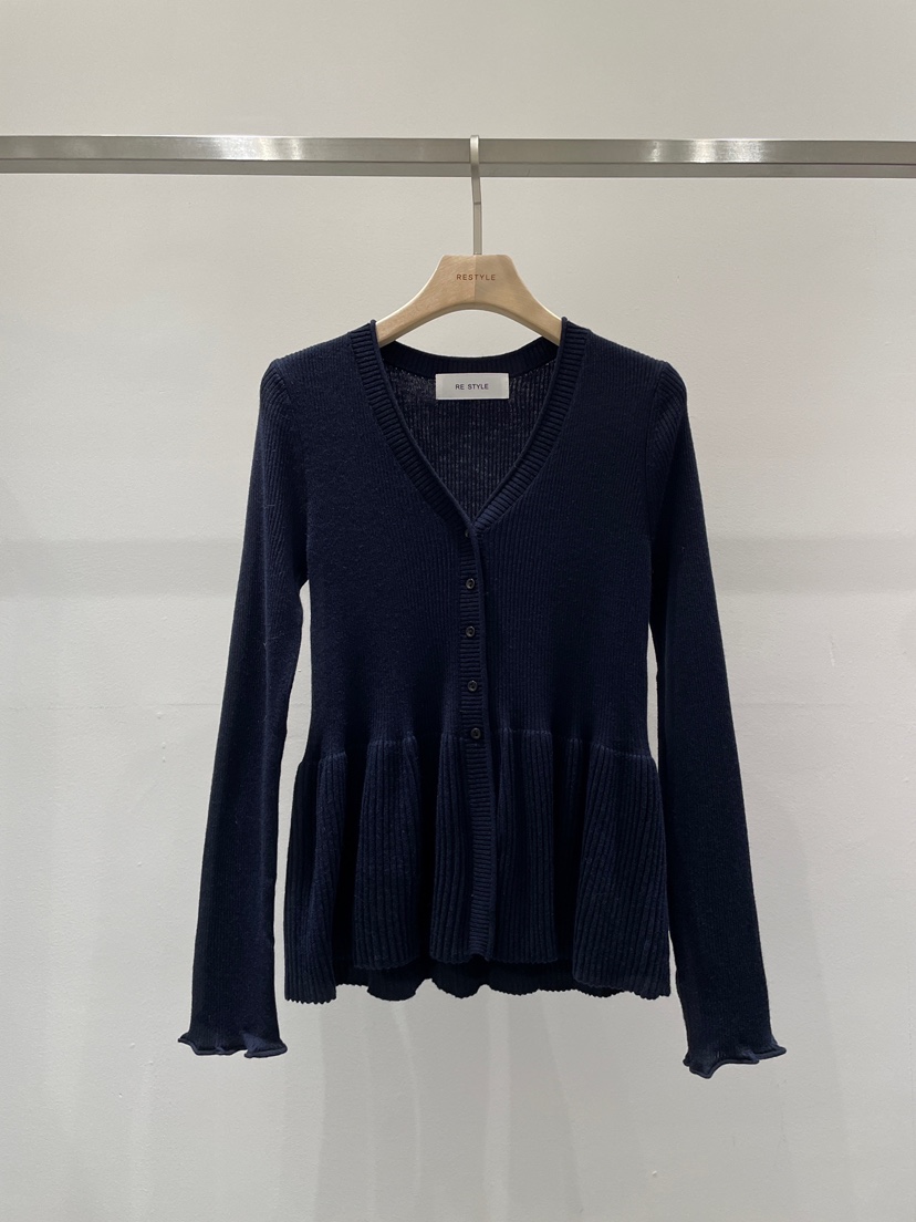 RE STYLE-Q韓國直郵㊣女士新品人氣真品時尚針織衫羊毛衫RE STYLE針織衫圖色3