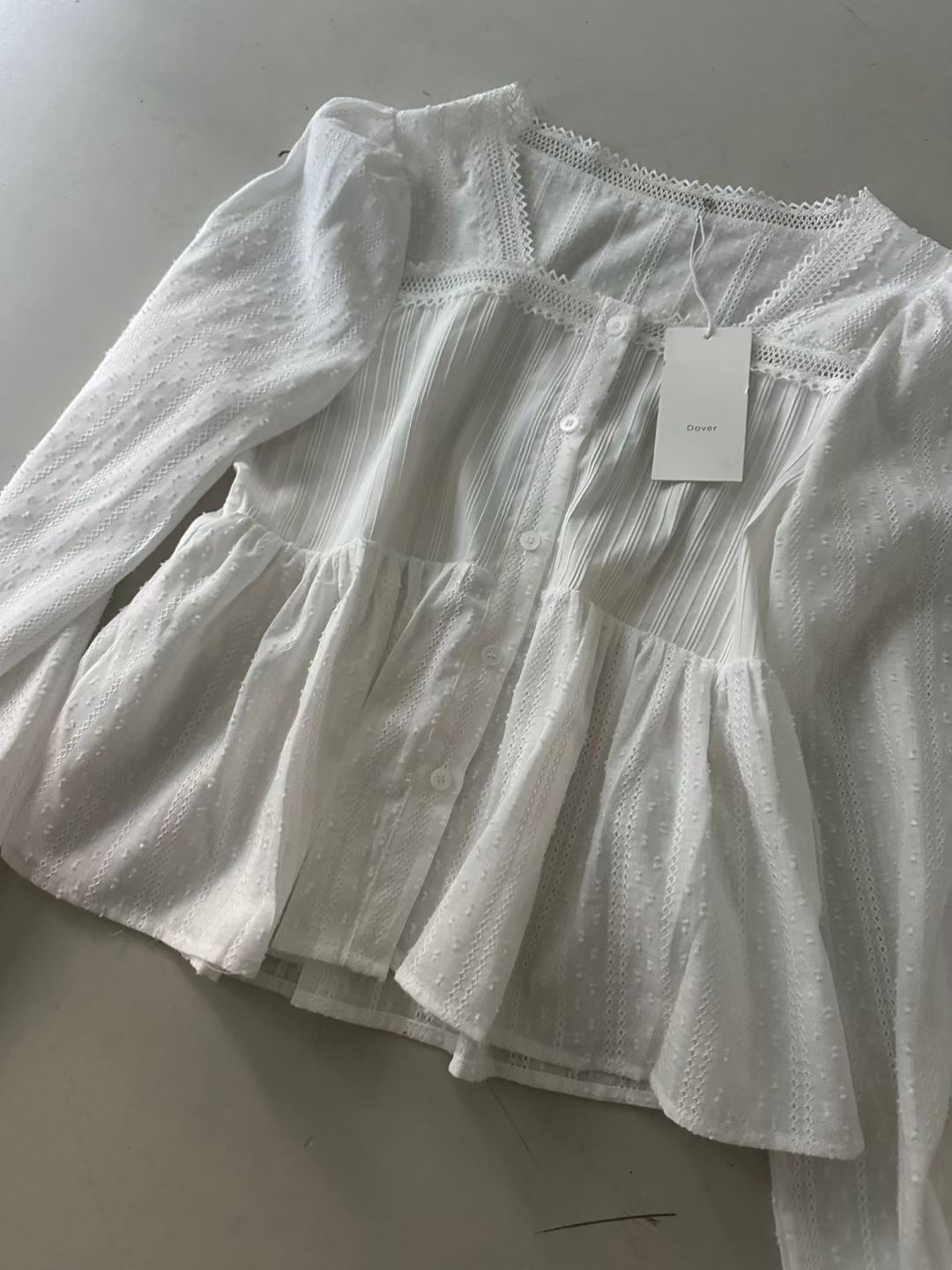 DOVER東大門㊣代購女士新品真品推薦職業25秋冬熱賣襯衫蕾絲衫DOVER襯衫/蕾絲衫