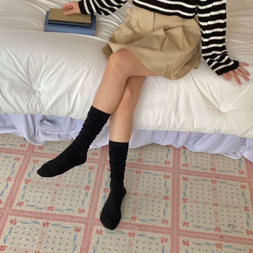 CACTUS-Q韓國直郵㊣女士新品人氣真品時尚職業25秋冬休閑襪子CACTUS十雙起/可混搭襪子