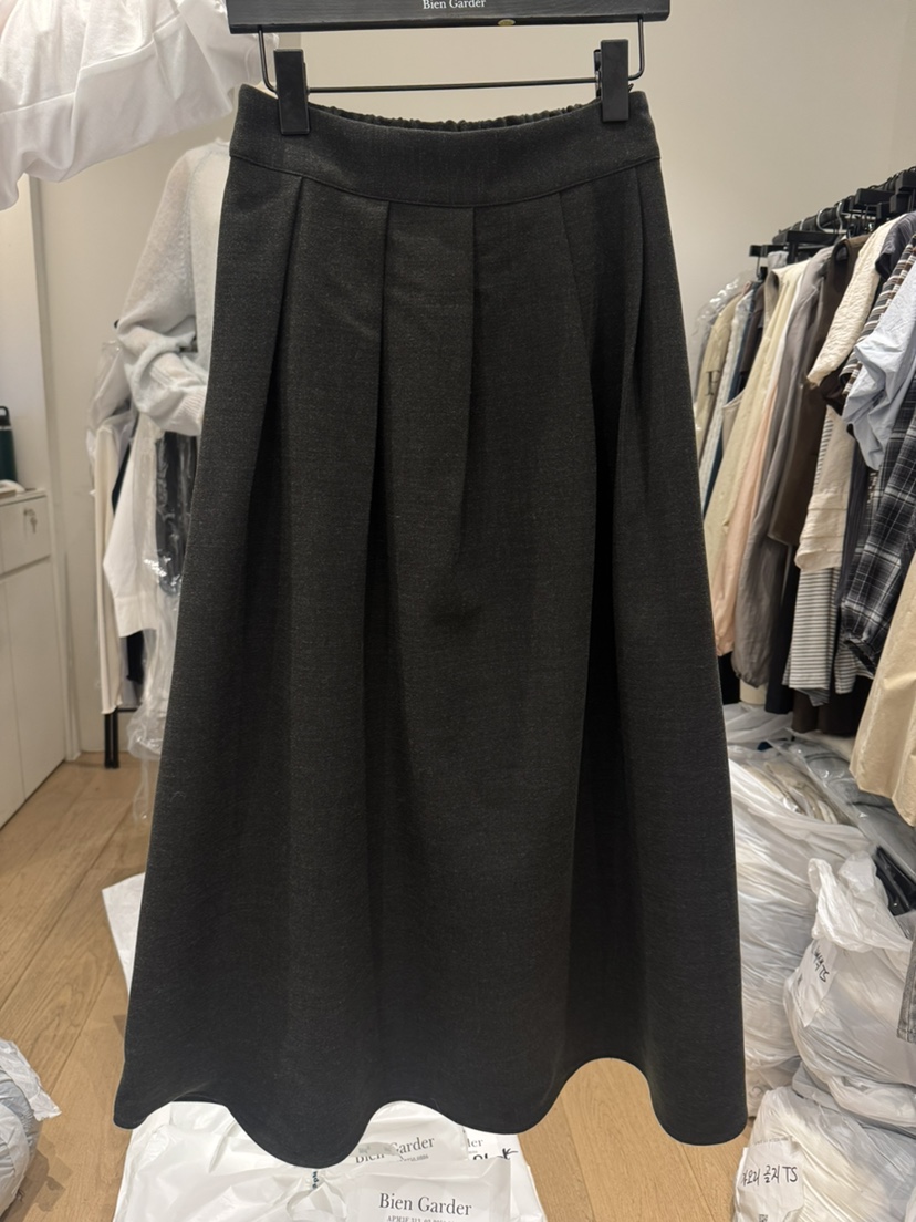 BIEN GARDER東大門㊣實拍女裝新品熱賣時尚真品休閑職業長裙BIEN GARDER長裙圖色3