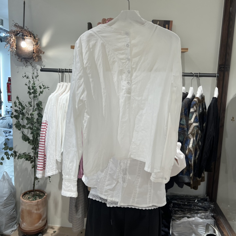 LE JARDINET東大門㊣實拍女裝新品職業推薦時尚襯衫蕾絲衫LE JARDINET襯衫/蕾絲衫