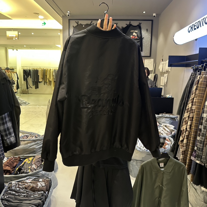 CREDITO東大門㊣實拍女裝新品真品熱賣職業25秋冬夾克史努比CREDITO夾克