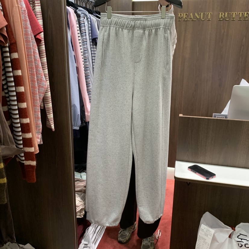 PEANUT BUTTER東大門㊣實拍女士新品休閑25秋冬真品休閑褲PEANUT BUTTER休閑褲圖色1
